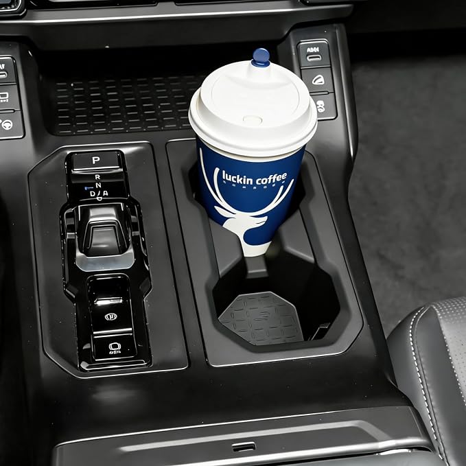 4PCS Center Console Accessories for Toyota RAV4 2026, Center Console Organizer+Cup Holder Insert+Wireless Charging Anti-Slip Mat