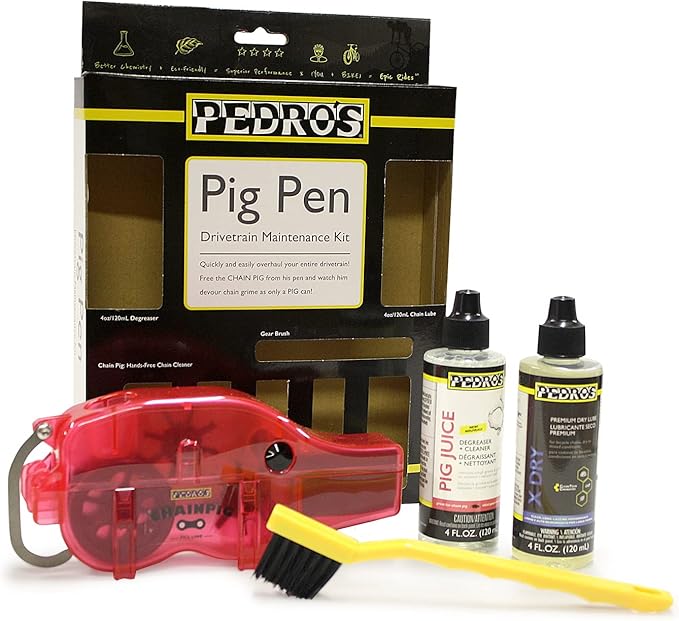 Pedros, Pig Pen II, Drivetrain Maintenance Kit,Pink