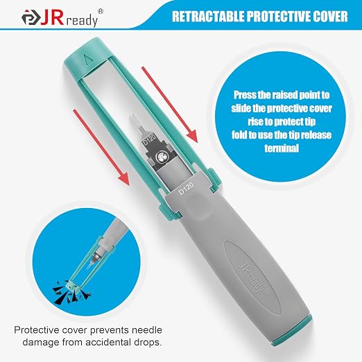 JRready ST6531 Pin Connectors Male Female Crimp Contact Pins Terminals Kit Deutsch 12 16 20 Molex MLX 093” 062” Micro-Fit Mini-Fit Jr. Superseal 1.5 Terminal with Pin Extractor Removal Tool 1310Pcs