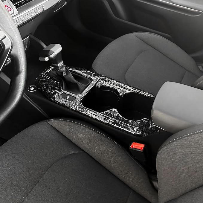 Gear Shift Panel Cover Trim Compatible with Kia K4 2025-2026 Accessories (Forged)