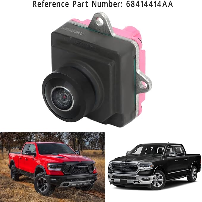 Vehicle Backup Cameras,Backup Rear View Camera 68414414AA Rear View Parking Assist Camera for 1500 2019 to 2020