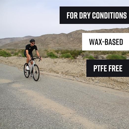 FAAST Wax Chain Lube - 4 fl oz - Liquid Wax Emulsion Chain lube for Low Friction on Road, Gravel and Mountain Biking.