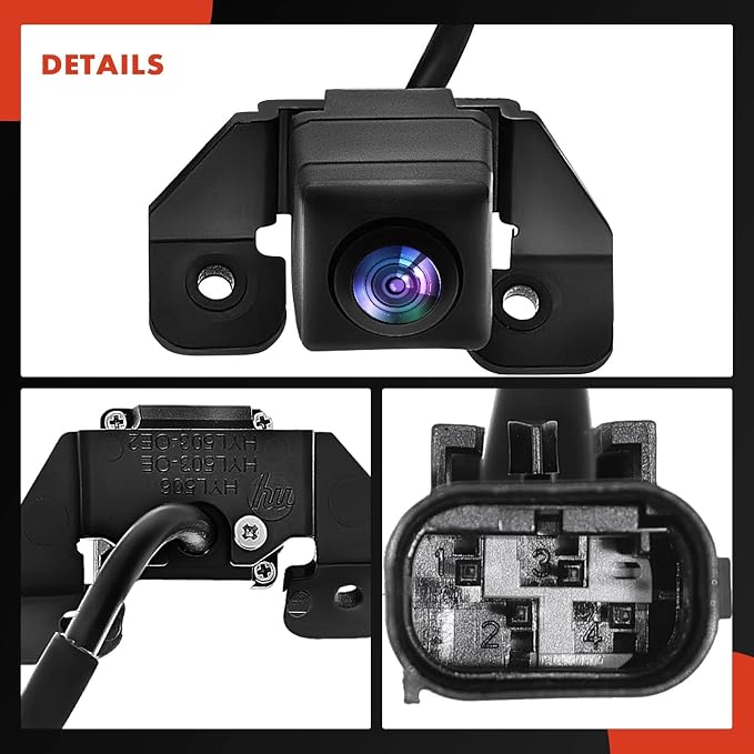 A-Premium Rear View Backup Camera Compatible with Hyundai | Parking Camera for 2010 2011 2012 2013 Tucson - Replace# 957902S000