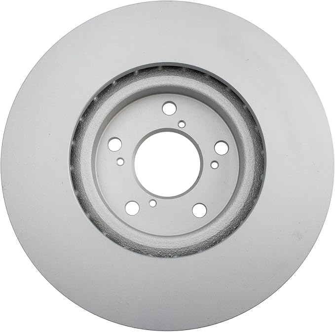 TRQ Front Brake Rotor Set G Coated Vented Compatible with 2007-2013 Acura MDX 2010-2013 ZDX 2014-2020 RLX 2009-2015 Honda Pilot