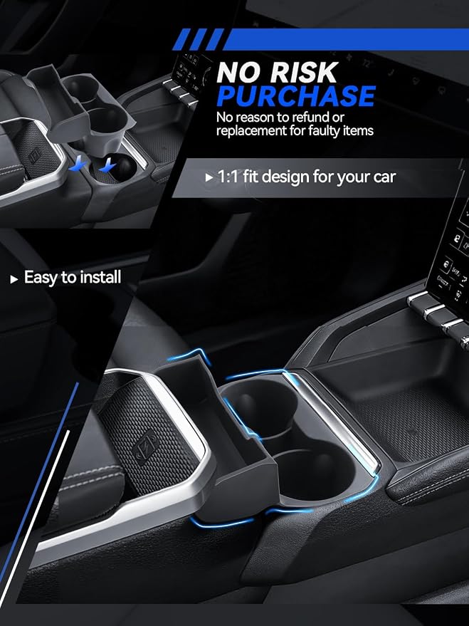 for Model 3 Center Console Organizer Armrest Tray Middle Storage Box Insert Container Durable ABS Plastic Accessories 2024 2025
