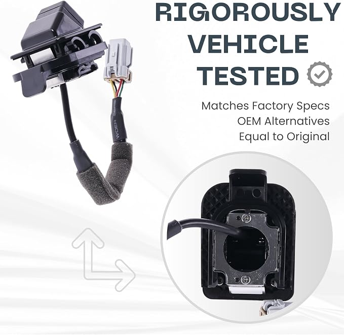 Backup Camera Replaces for 2014-2016 Kia Forte 5 OE Part # 95760A7700