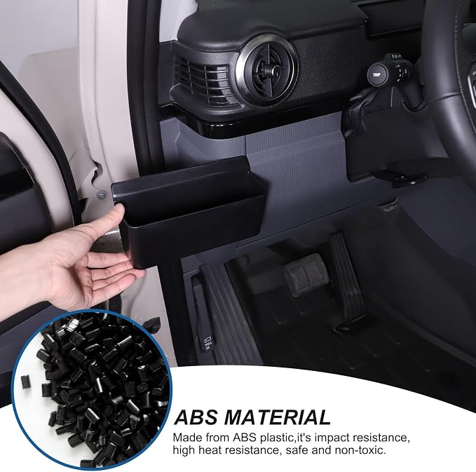 Center Console Dashboard Organizer Compatible with 2020-2024 INEOS Grenadier Accessories Non-Slip Center Console Left Side Dash Storage Box Phone Key Organizer Container