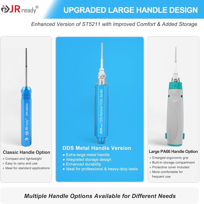 JRready DDS Metal Storage Handle Pin Removal Tool Kit for Weather Pack Metri-Pack Connectors + ST6380-030 Weather Pack Terminal Kit Pins & Sockets 12124582/12124580 14-18AWG F-Crimp Contacts
