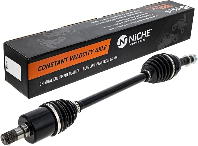 NICHE Front CV Axle Half Drive Shaft for John Deere XUV550 XUV560E RSX850i RSX860i RSX860M S4 Gator AM148393 AM145326 AM145189
