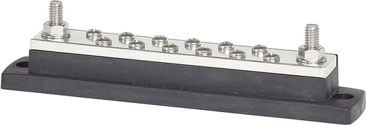 Blue Sea Systems 2105 250 Amp MaxiBus BusBar with 12 screws