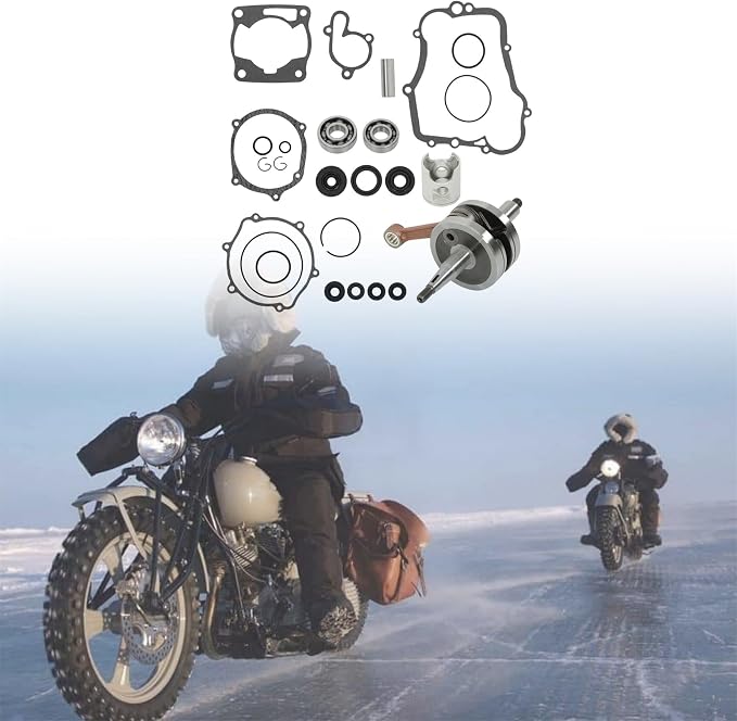 Silscvtt Engine Kit and Crankshaft and Piston Replacement for Yamaha YZ80 | 1993-2001 Replacement for 4ES-11400-02-00