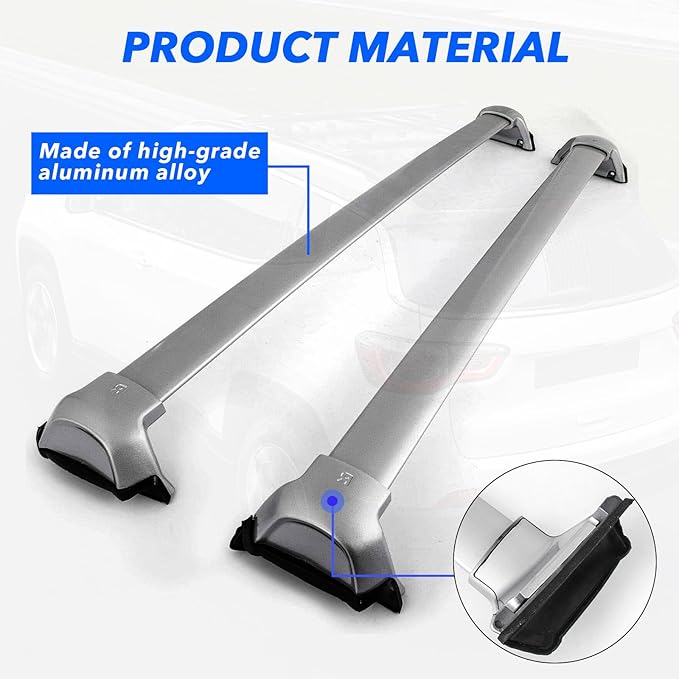 Roof Rack Luggage Carrier 2017-2022 for Honda CRV Rooftop Aluminum