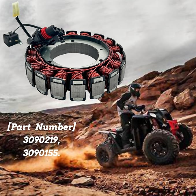 Stator 3090155 Compatible with Polaris Sportsman 550 X2 XP 2009-2014 3090219