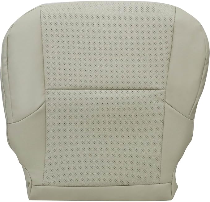 Driver & Passenger Bottom & Top Lean Back Leather Replacement Seat Covers Tan #LA00 or LB00 Compatible with Lexus GX460 2010 2011 2012 2013 2014 2015 2016 2017