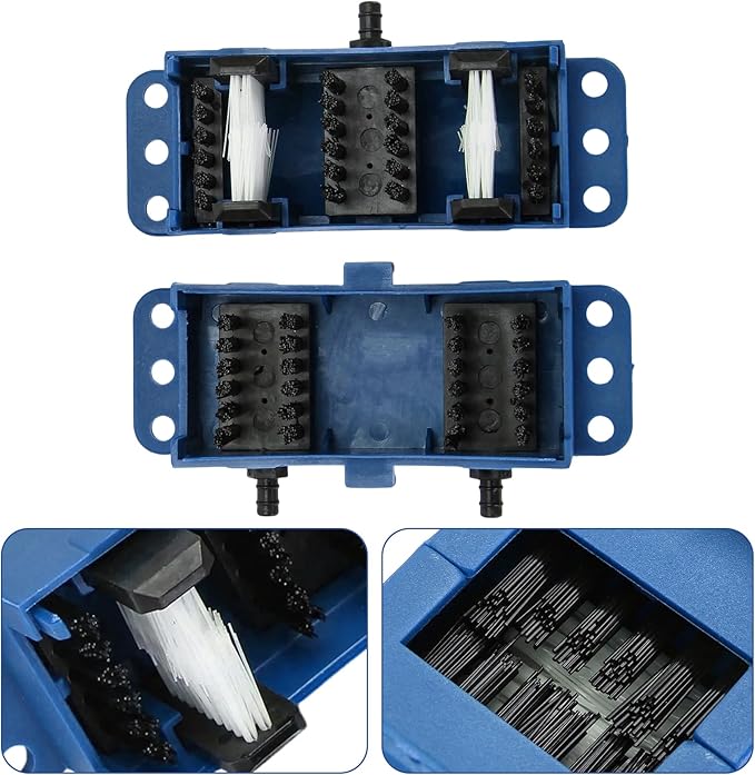 Universal Motorcycle Chain Cleaning Tool Chain Lube Brush Kit,Rust Prevention and Noise Reduction for Mountain Bikes