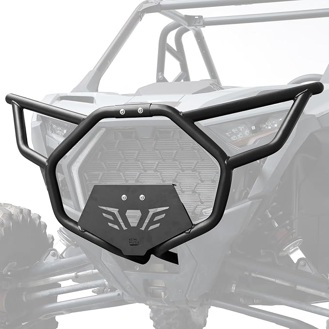 KEMIMOTO Front Bumper Compatible with 2025 2026 RZR PRO XP | Designed for Easy Installation, Improved Visibility, and Rust Resistance. Direct Replacement for #2890388-458,2890388-293
