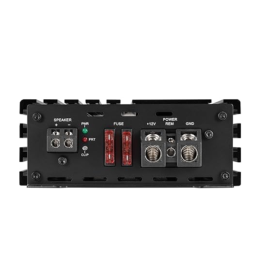 PLINIUS PHF1000D car Audio Amplifier Monoblock Class D MOSFER 1000 watts RMS Remote Subwoofer Level Control