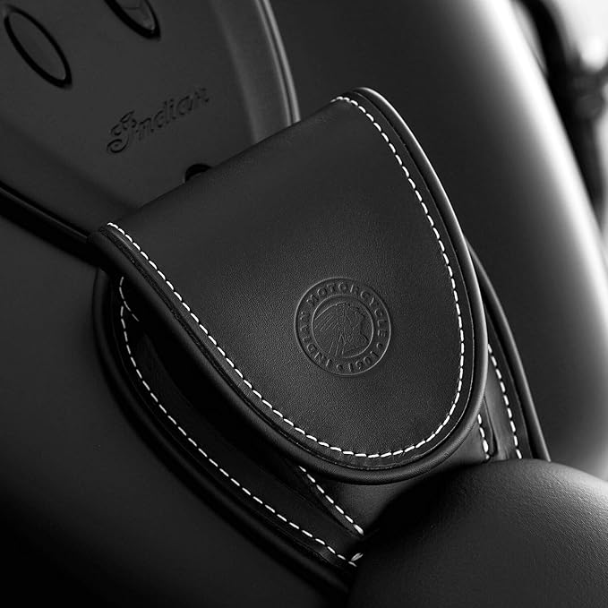 Indian Motorcycle Genuine Leather Tank Pouch - 2880142-01