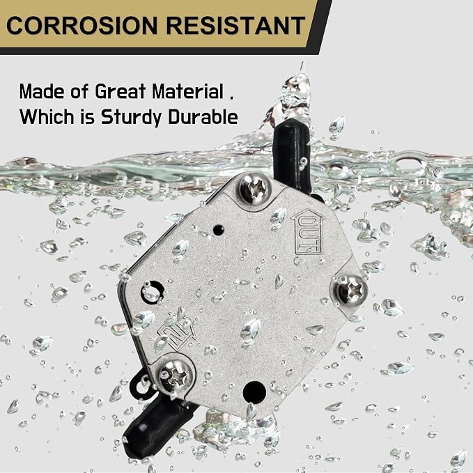 6E52441010 Fuel Pump for Yamaha 2 Stroke 115 130 140 150 175 200 225 250 300 HP Outboard Models 6E5-24410-02 18-7349