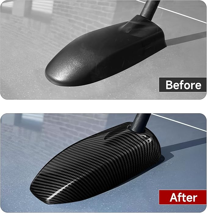 Youtaiche ABS Carbon Fiber Interior Roof Antenna Cover Trim for Chevy Colorado/GMC Canyon 2023 2024 2025 Accessories