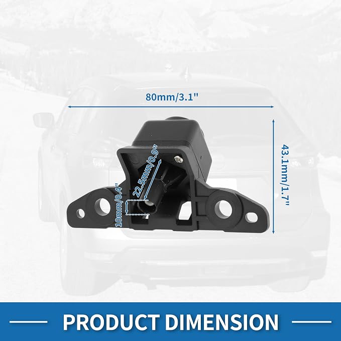 Rear View Camera for Nissan Rogue 2020 2021 2022 2023 Park Assist Camera Backup Reverse Camera Replace No.284F1-6RA0B