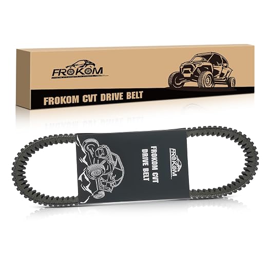 Frokom Drive Belt Compatible with Textron Wildcat XX 2018 2019 2020 2021 2022 2023 2024, Tracker XTR1000 2020-2024, UTV CVT Clutch Belt Replacement 0823-529