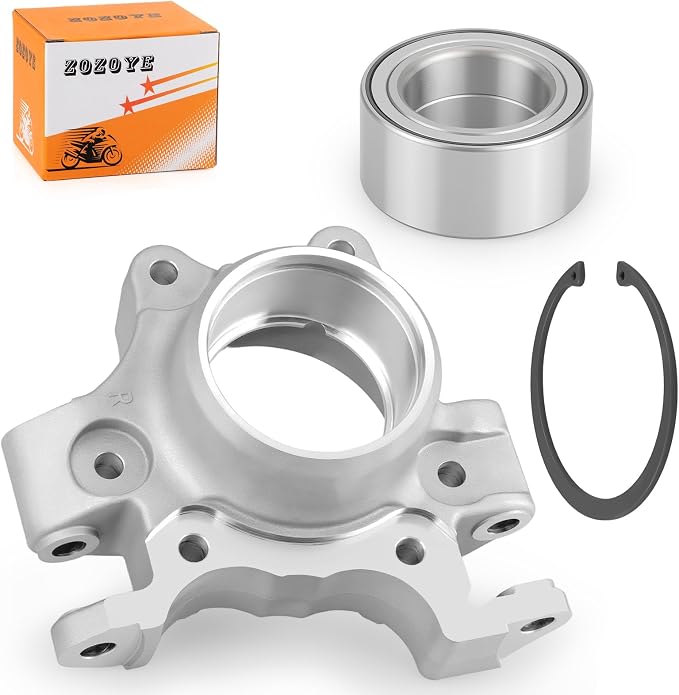 Heavy Duty Right Hand Mach Wheel Bearing Carrier & Bearing w/Ring Clip for Polaris RZR Turbo XP 4 2017-2021 5140586 (Exclude S/S 4 Edition)