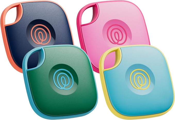 Life360 Tile - Bluetooth Tracker, Keys Finder and Item Locator for Keys, Bags and More. Phone Finder. Both iOS and Android Compatible. 4-Pack