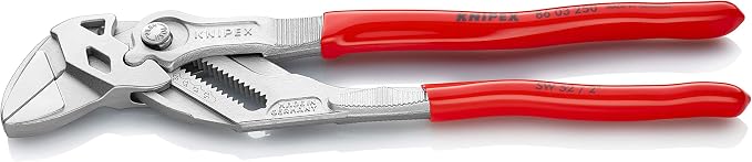 KNIPEX Tools KNIPEX 86 03 250 SBA Pliers Wrench, & - 86 09 250 V01 Tools - Jaw Protectors for New 10" Pliers Wrench 86 XX 250 (8609250V01)