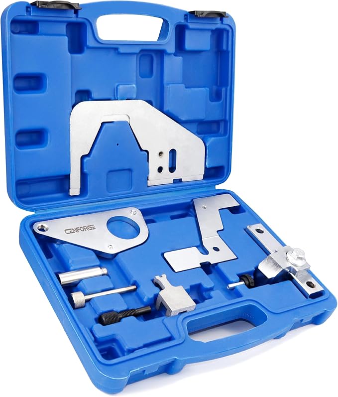 Engine Camshaft Timing Locking Tool Kit, Compatible with Jaguar Land Rover Evoque 2.0 Ford Focus 2.0 Ecoboost Ti-VCT Ford Mondeo, Replace 303-1565 303-748