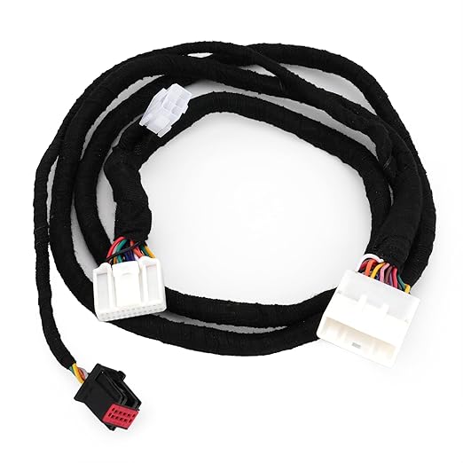 HVAC 7 Speed 5.0" RA1 RA2 to 8.4" Touch Screen Display RA3 RA4 Navigation 4C Radio Uconnect Upgrade Conversion Wiring Harness for Ram Truck 4th Gen 1500 2500 3500 2013-2023