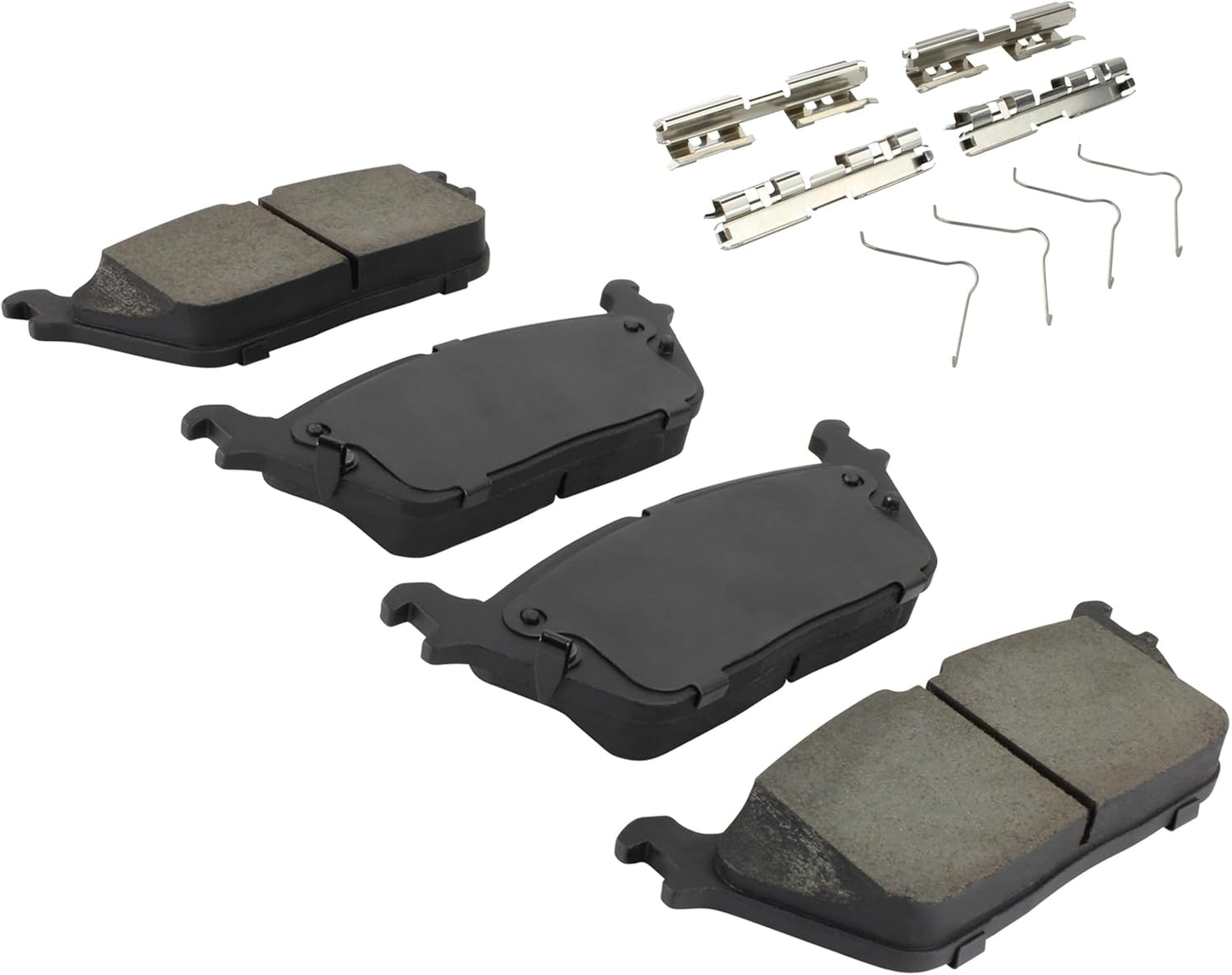 Premium Ceramic Rear Brake Pads (1001-2169C) Compatible with Jeep Grand Wagoneer 2024-2022, Grand Wagoneer L 2024-2023, Wagoneer 2024-2022, Wagoneer L 2024-2023, Ram 1500 2025-2019