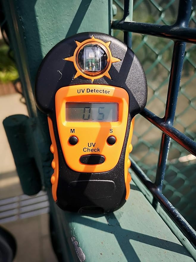 UV Detector for Measuring Sun Light UV Level - Portable Handheld Sun Light UV Detector (3A)