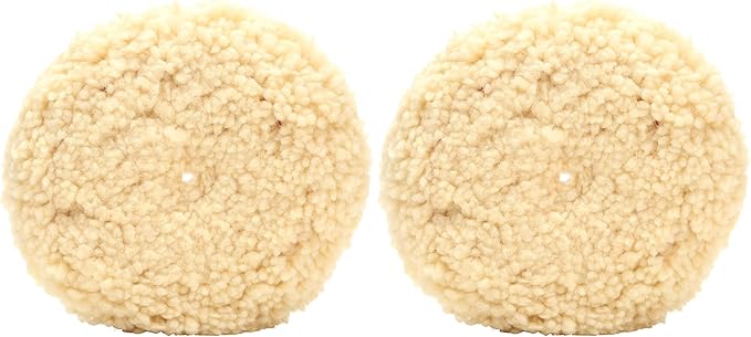 3M Perfect It 05719 Wool Compound Pad, 9 inch (Pack of 2)