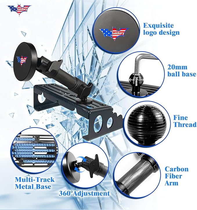 F150 Magnetic Phone Mount Compatible with 2015-2019 2020 Ford F150 F-150& 2017-2022 F250/F350 Super Duty Truck Accessories Metal Cell Phone Holder Dash Platform Mount