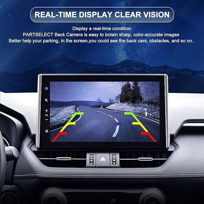 95760-B2010 Rear View Backup Camera Replacement for Kia Soul 2017 2018 2019 1.6L 2.0L L4 Back Up Camera Replaces# 95760B2010