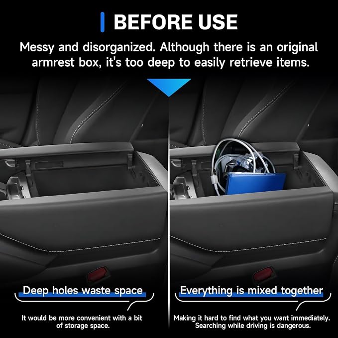 SXCY 3PCS for 2026 Lexus TX Center Console Organizer [2Layer] + Dashboard Organizer for 2024 2025 2026 Lexus TX Accessories Center Console Tray 2026 Lexus TX Armrest Console Organizer Dash Tray