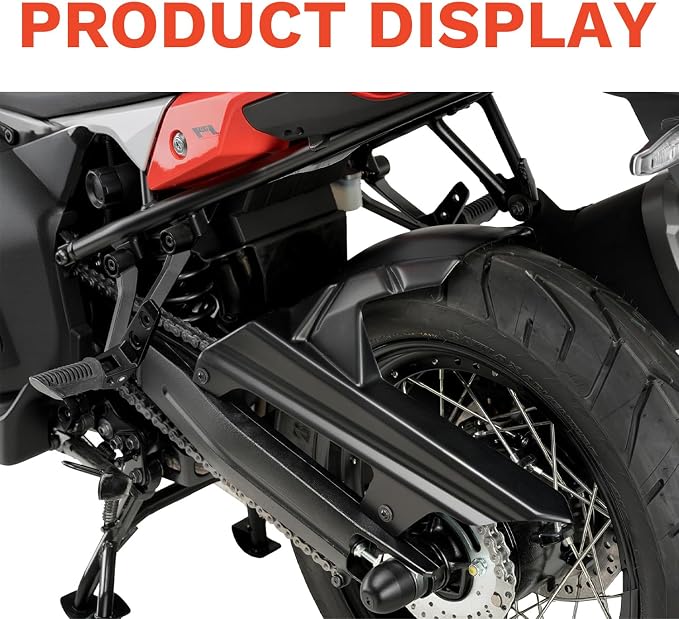 Motorcycle Mudguard Extender Extension Replacement for Suzuki V-Strom DL1000 Vstrom DL1000 2014-2026 V-Strom DL1000XT DL 1000XT 2017-2026 Rear Mudguards Splash Guard (Type B)