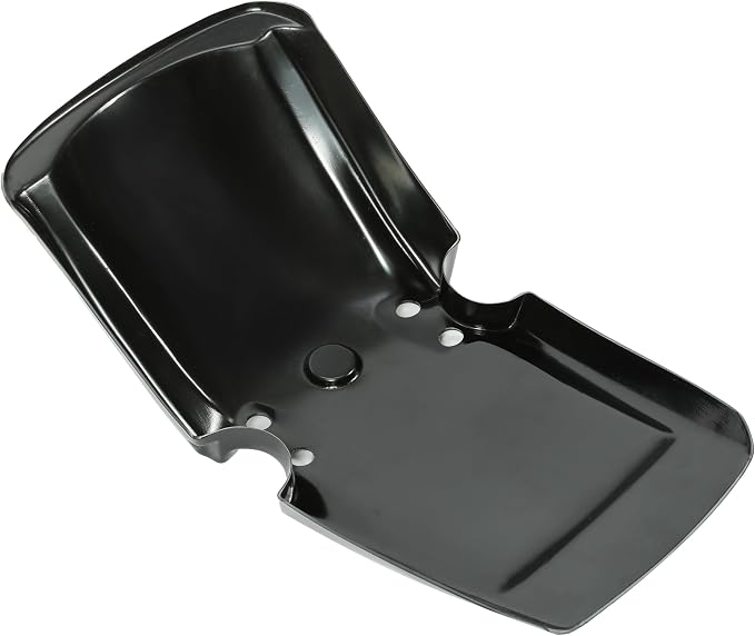 ALMULOO Front Fender Plastic ABS Black Compatible with 1983-1985 Honda ATC200X Three‑Wheeler