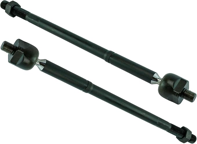 TRQ Front Inner Tie Rod Set 2 Piece Compatible with 2009-2019 Toyota Corolla 09-13 Matrix