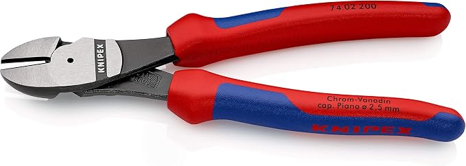 Knipex Ultra-High Leverage Lineman's Pliers (09 02 240 SBA) and KNIPEX High Leverage Diagonal Cutters (7402200)