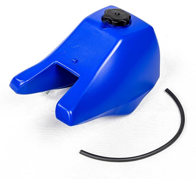 PW80 Plastic Kit, Tank Seat Gas Cap Petcock Chain Guard for yamaha PW80 PY80 PEEWEE Y-Zinger 80 Kid Bikes (Blue)