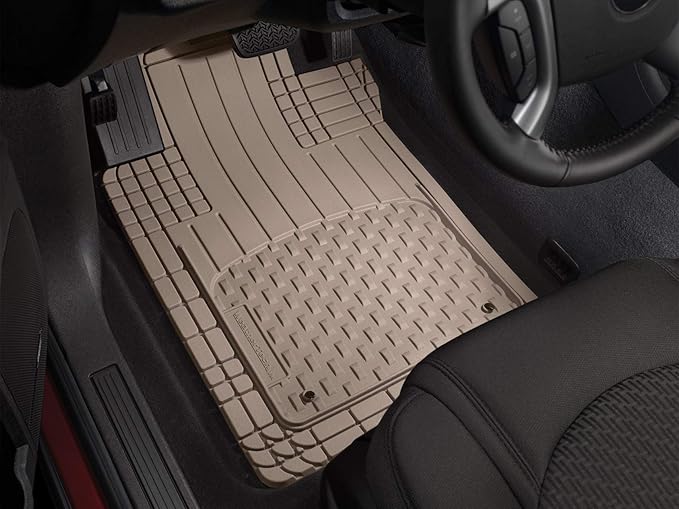WeatherTech Trim-to-Fit Floor Mat - Semi Universal Vehicle Mats - 1st & 2nd Row 3-Piece Set (Grey)