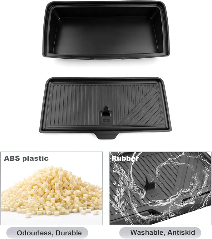 SKTU for 2026 Mazda CX-5 Center Console Organizer for 2026+ Mazda CX-5 Center Console Tray Mazda CX5 2026 Accessories ABS Front Center Console Organizer with Sunglasses Holder-Durable