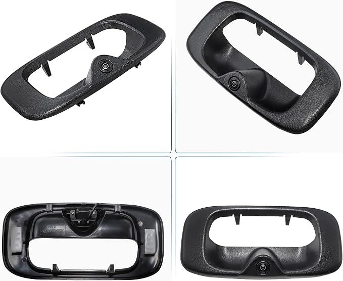 EWAY Tailgate Handle Backup Camera with 16.5FT 4PIN Extension Cable for 1999-2006 Chevy Silverado/GMC Sierra 1500 2500 3500 Rear View Reversing Back Up Camera Optional Guideline