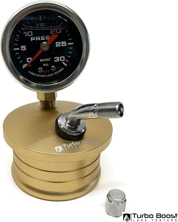 2.5" for 2.5" Turbo or Intake Pipe - Universal Tester Test Kit - Test Upto 30 PSI - Premium - 6061 Aluminum - Restore Power!