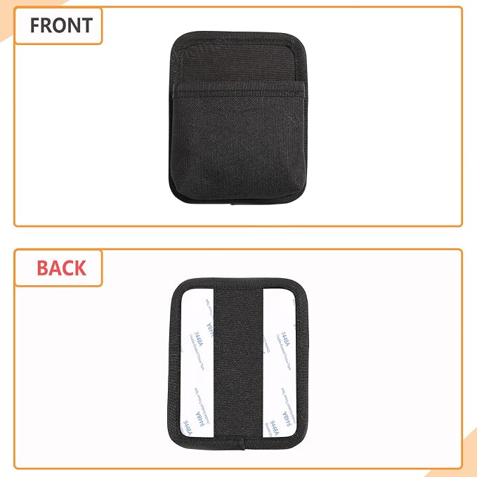 1Pcs Dashboard Side Air Vent Outlet Storage Bag Compatible with Toyota FJ Cruiser 2007-2021, Center Console Multifunction Organizer Tray Pouch Box for Phone/Coin/Key/Card Storage Expansion Accessories