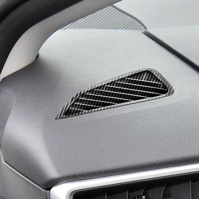 Carbon Fiber Front AC Air Vent Cover Compatible with Toyota Corolla 2020–2026 & Corolla Hatchback 2019–2026