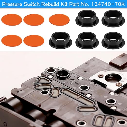 Pressure Switch Rebuild Installation Tool Kit and Pressure Switch Rebuild Kit Compatible with 6L45, 6L50, 6L80, 6L90, 6T70 (Gen. 1), 6T75 (Gen. 1) Replace for 124740-70K 124740-TL70