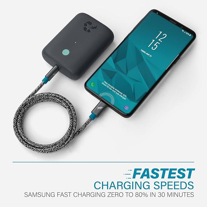 Nimble USB C to USB C Cord (3M/10FT) - Type C Charger Fast Charging Cord for Apple iPhone 17/16/15 Air Pro Max Samsung, USB C Charger for iPad mini, MacBook Air/Pro 2022/2021/2020/2019/2018 and More